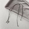 Beautiful Silver Horse Pendant Necklace Fashionable Jewelry Measuring 81cm+ Length Design For Women And Teens