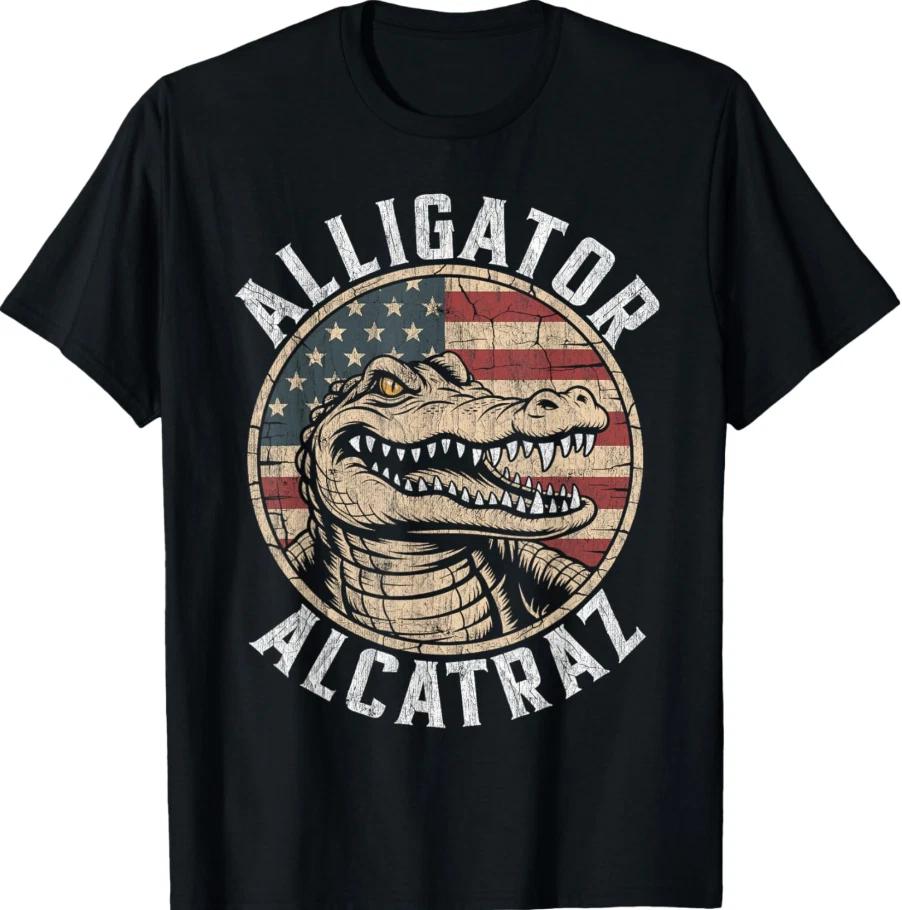 Cool Animal Alligator Alcatraz Everglades Florida Unisex T Shirt