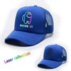 Children Mesh Hat Cartoon Caps Colorful Reflective Color Changing Print Sun Hat