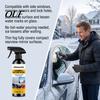 Quick Melt Ice Scraper Alternative Car Melting Spray, 120ml De-Icer for Windshield Windows Mirrors, Winter Care Fast Acting Remover with Trigger