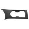 Front Water Cup Holder Frame Trim Carbon Fiber Style ABS Cover Replacement for Isuzu DMAX 2021