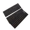 1Pc Standard Matte 3 In 1 Hebrew English Russian Keyboard Stickers Language Letter Film For Pc Laptop Accessories