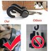 1PC Car Seat Back Headrest Dual Hook Holder Plastic Hanger for Bag Purse Cloth