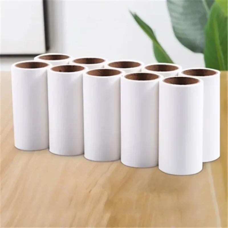 5 Pcs Lint Roller Accessory Sticky Paper Cleaning Tape for Remover Rollers Tearable