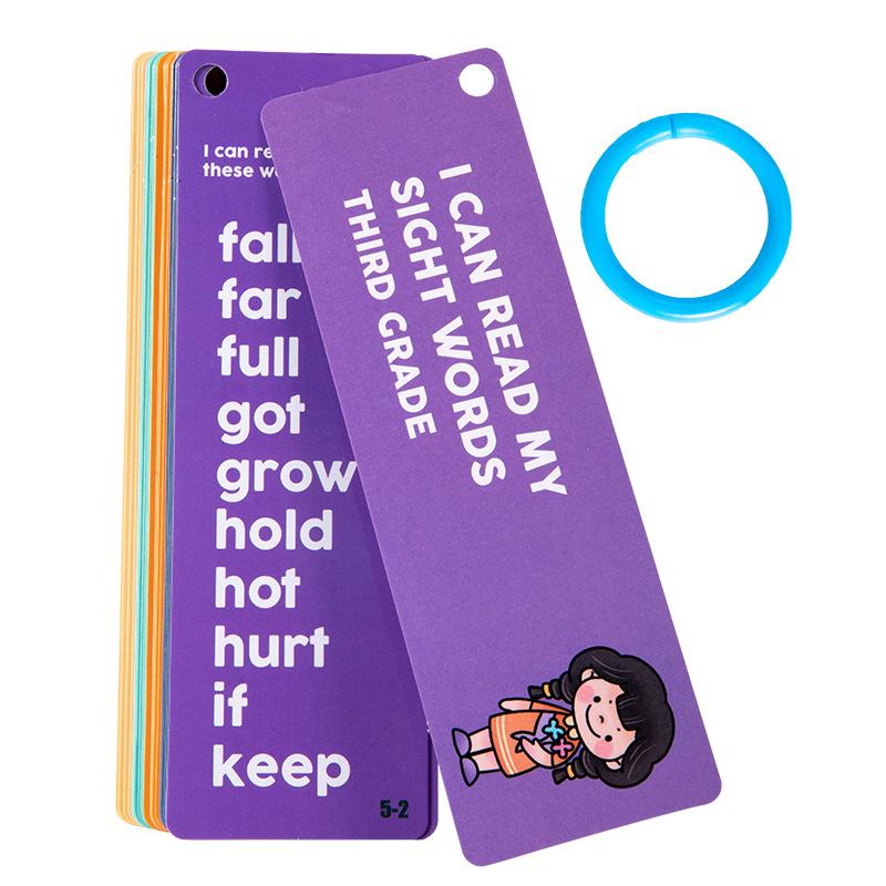 

Children S And Primary School Students English High-Frequency Word Cognitive Learning Card, A Full Set Of Buckle-Type Carry-On Educational Toys