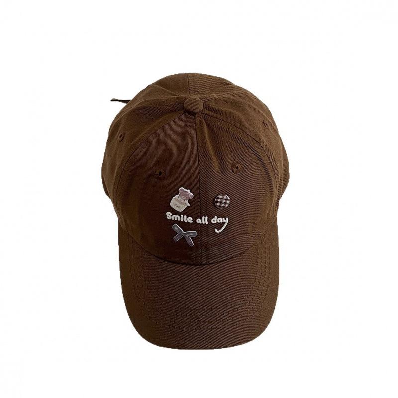 Spring And Summer Letter Embroidery Cute Sunshade Sunscreen Women'S Baseball Cap Fashion Cap