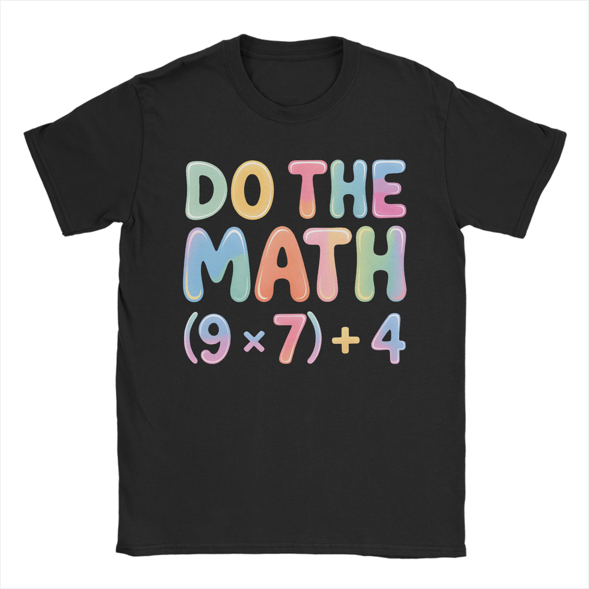 

Awesome Do The Math 67 T-Shirts for Men Crewneck Cotton T Shirts Short Sleeve Tees Graphic Tops 4XL
