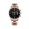 Fashion business three-eye six-pin calendar men's watch men's watch steel belt men's one