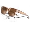 FEISEDY Polarized TR90 UV400 for Men and B1335 Over-the-Eye Sunglasses, Lenses, Frame, Oversized, Protection, Driving, Women,