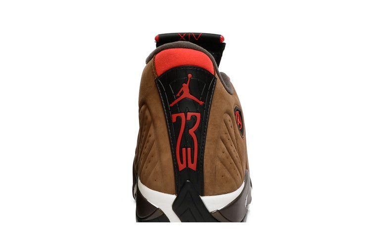 Men's Sneakers Jordan 14 Retro Winterized Archaeo Brown Ginger/Black-White-University Red