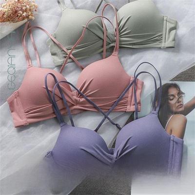 Nahtloser bügelloser BH für große und seitliche Brüste – Sexy, schönes Rückendesign