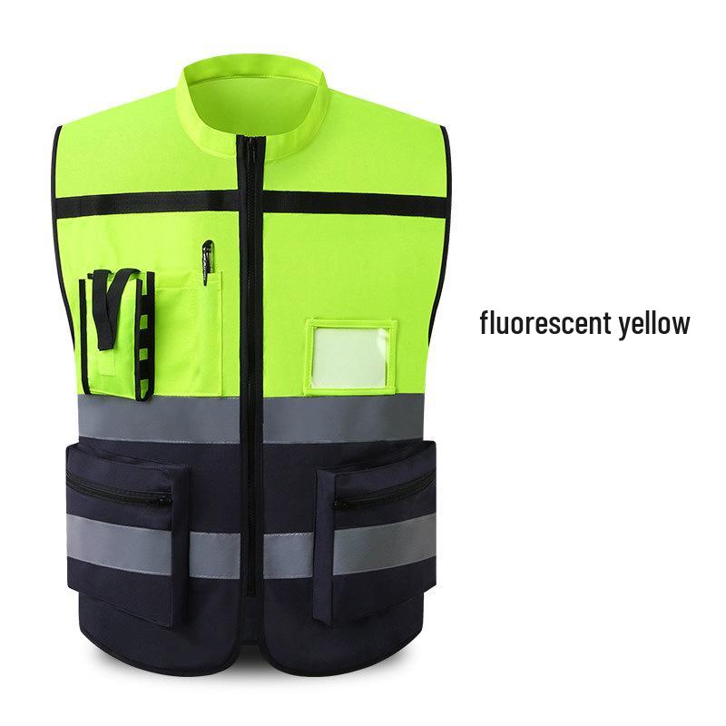 

LIKAI Reflective Safety Vest for Motorcycling and Construction XL