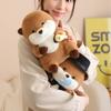 Adorable Capybara Plush Toy With Scarf And Hat Soft Pp Cotton Stuffed Animal