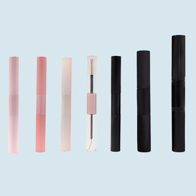 1Pcs Empty Mascara Tube Double Head Diy Eyeliner Tube Dual-Purpose Eyelash Tube Growth Liquid Bottle Cosmetic Container