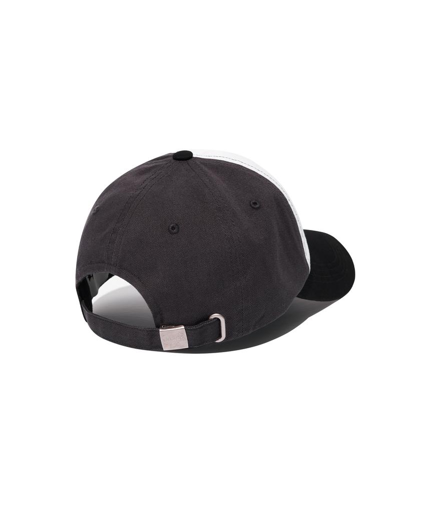 FALLETT Color Block Logo Ball Cap Black
