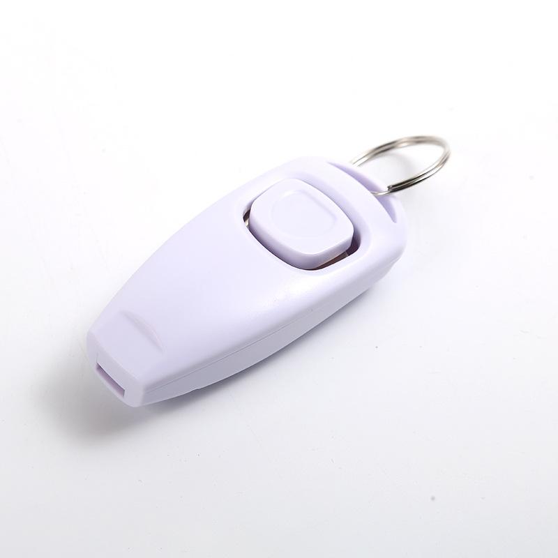 

Кликеры для дрессировки собак 2 в 1 Свисток и кликер Инструменты для дрессировки питомцев с белый