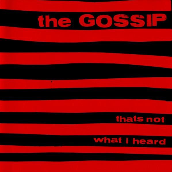 

CD GOSSIP - Thats Not What I Heard KRS368 Kill Rock Stars 2001 US Rock Used