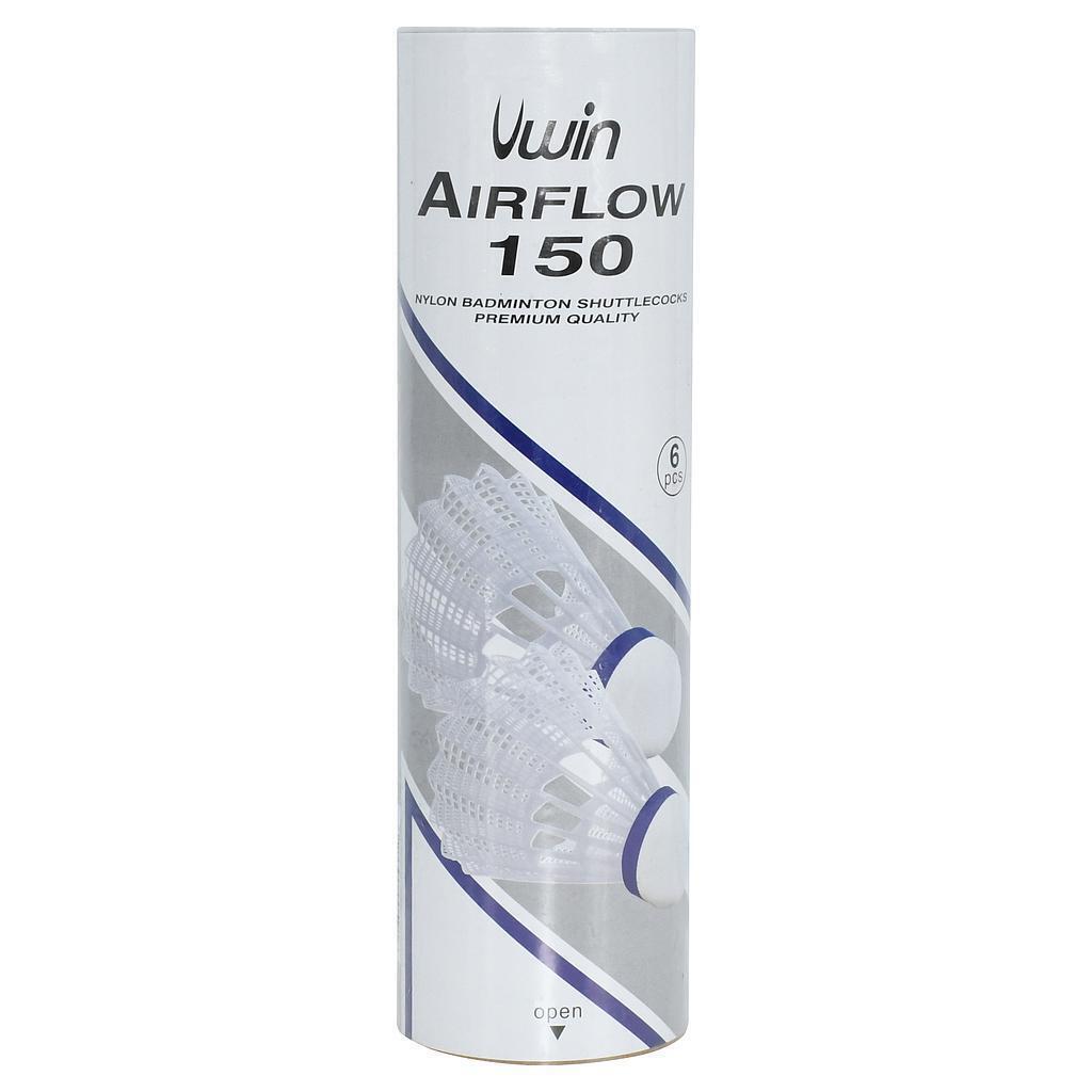 Uwin Airflow 150 Badminton-skyttel (Pakke med 6)