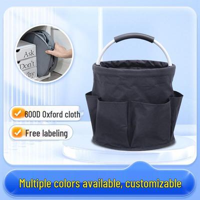 Oxford Cloth Handheld Picnic & Storage Basket Bag