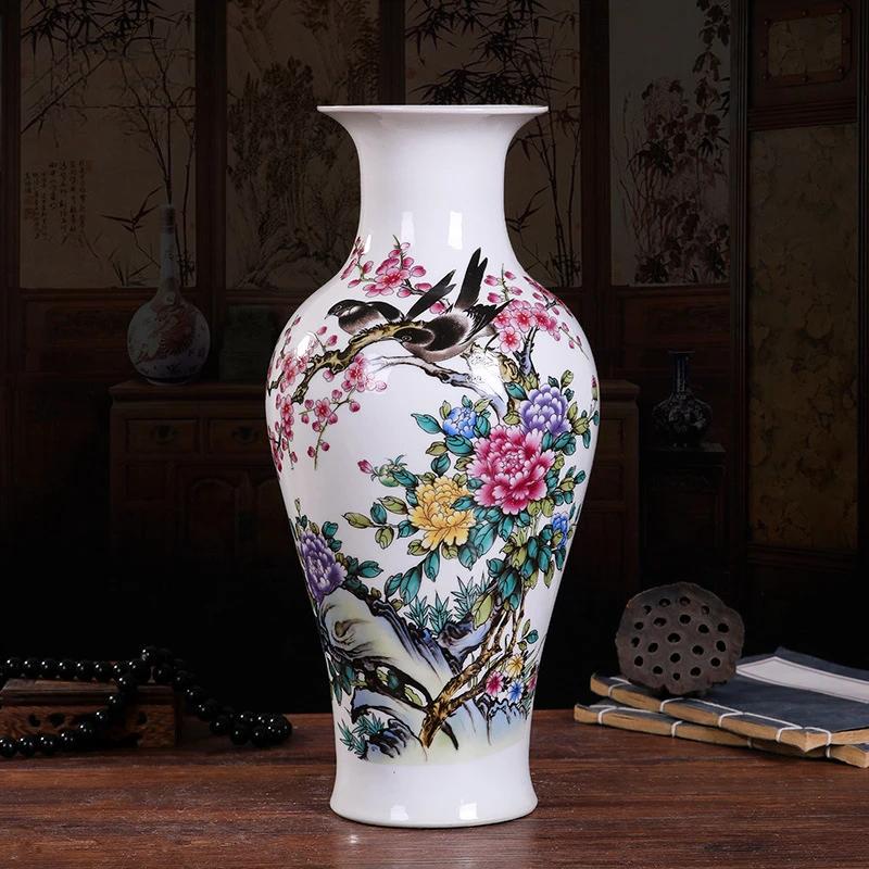 BEPAN Ceramic vase modern imitation ancient Chinese living room decoration vase decoration handicraft