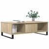 VidaXL Table basse chêne sonoma 104x60x35 cm bois d'ingénierie 827095