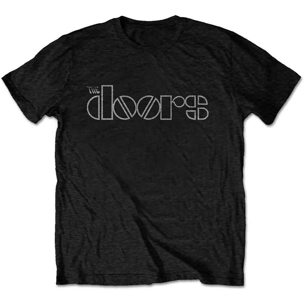 The Doors Logo  Black New Unisex T-Shirt S