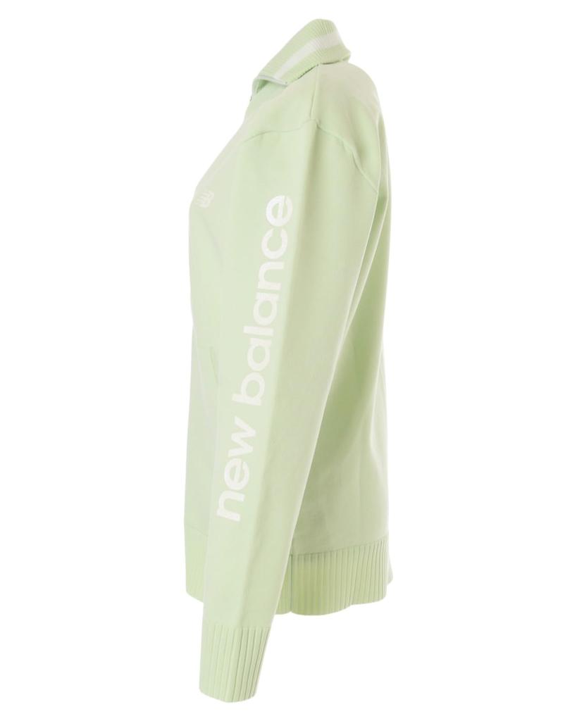 Golf Knit Blouson Brand MOSS 2 [New Balance] (Stretchable, Logo) / Women's / 012-6272501 130_SILVER [L]