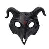 Halloween Skeleton Goat Horror Masks Skull Horror Demons Cosplay Dance Prom Carnival Party Props Roleplay Animal Mask for Adults