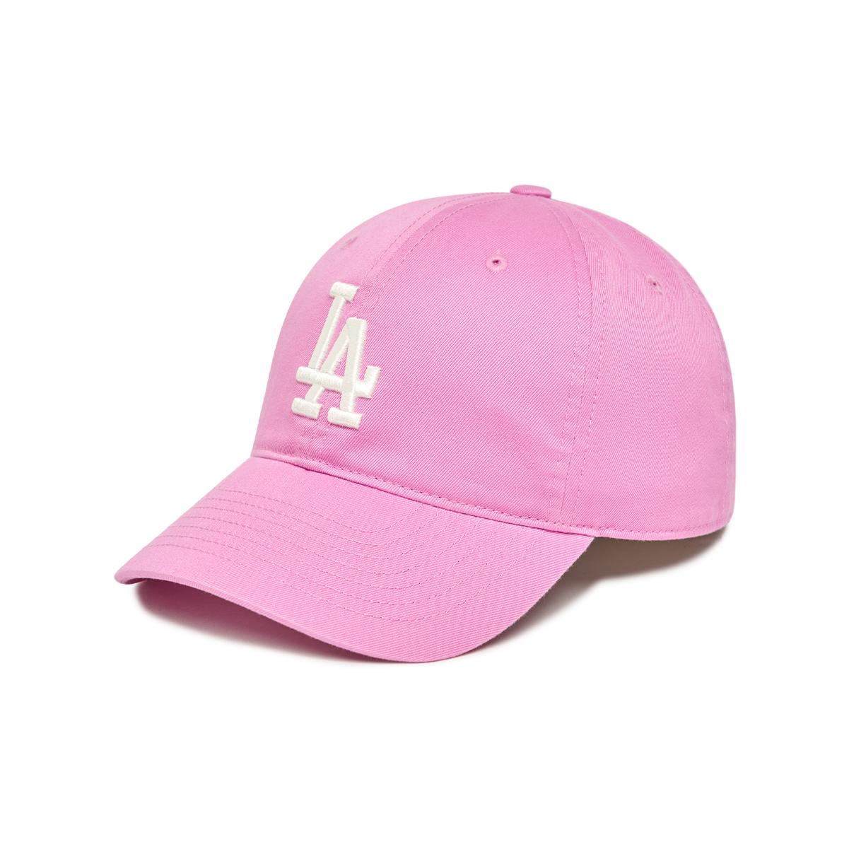 MLB Cotton Baseball Caps Women s Pink Fashion 3ACP6601N-07VOS One Size