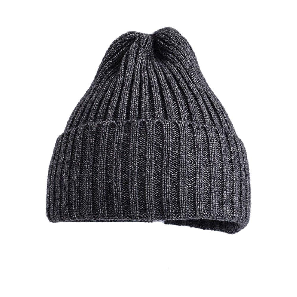 Korean Style Baby Knitted Hat Wool Pullover Cap Sweet Knitted Beanie Hat Winter