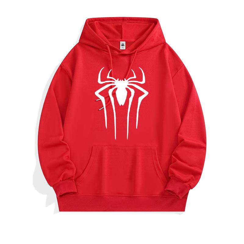 Men Women Spring Autumn Sweatshirt Spider Print Hoodie Casual Sportwear Outdoor Harajuku Pullover