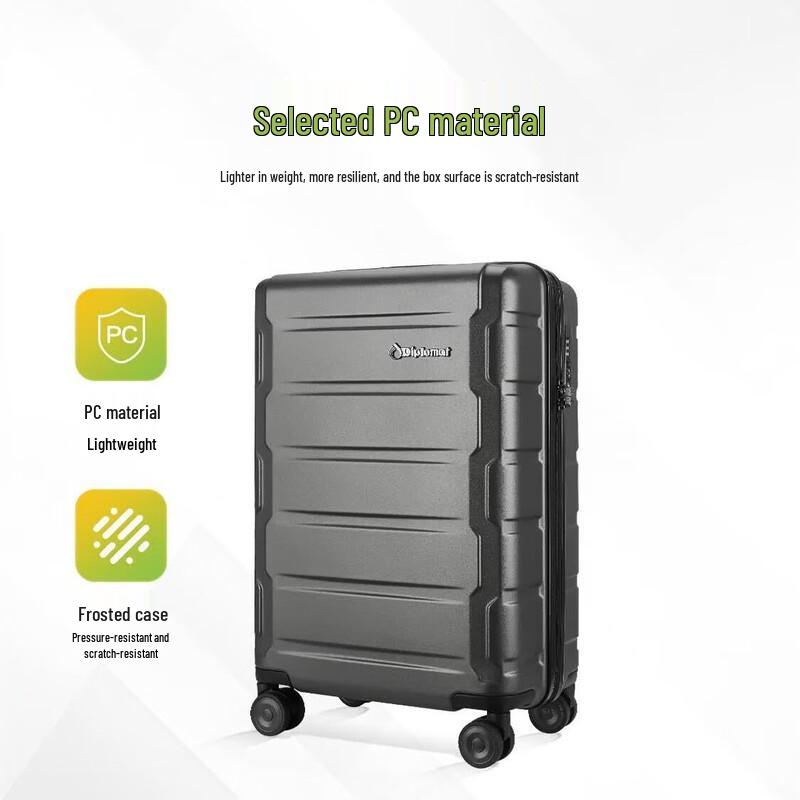 Diplomat TC-26082 20-inch Lightweight Travel Suitcase