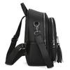 Women's Tassel Backpack Multi-Function Shoulder Bag Large Capacity Waterproof Backpack