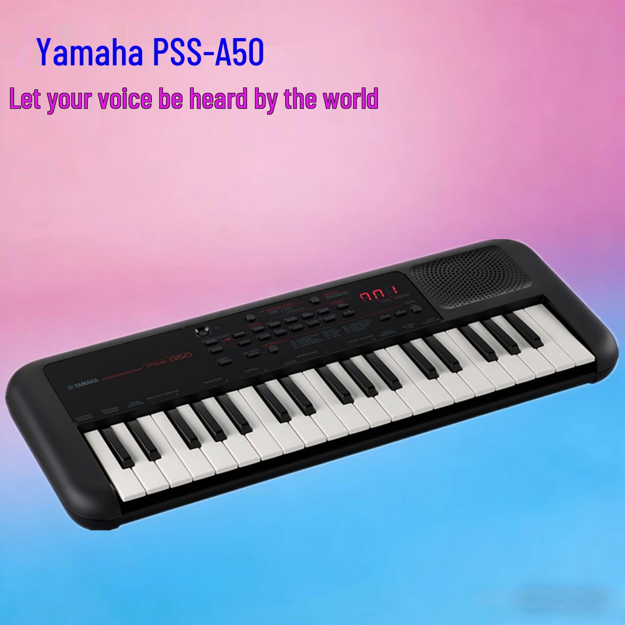 Yamaha PSS-A50 Портативное 37-клавишное детское электронное пианино для начинающих чёрный
