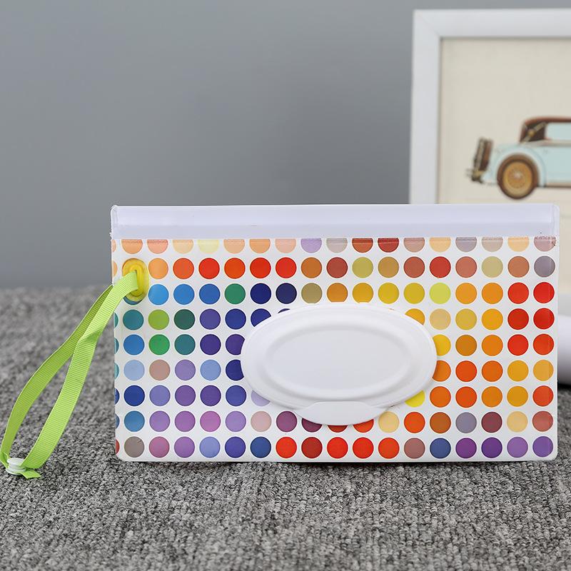 

1~10 шт. Коробка для влажных салфеток для младенцев, многоразовый держатель для влажных салфеток, застежка-липучка, контейнер для чистящих салфеток, портативная многоразовая сумка для салфеток из ЭВА