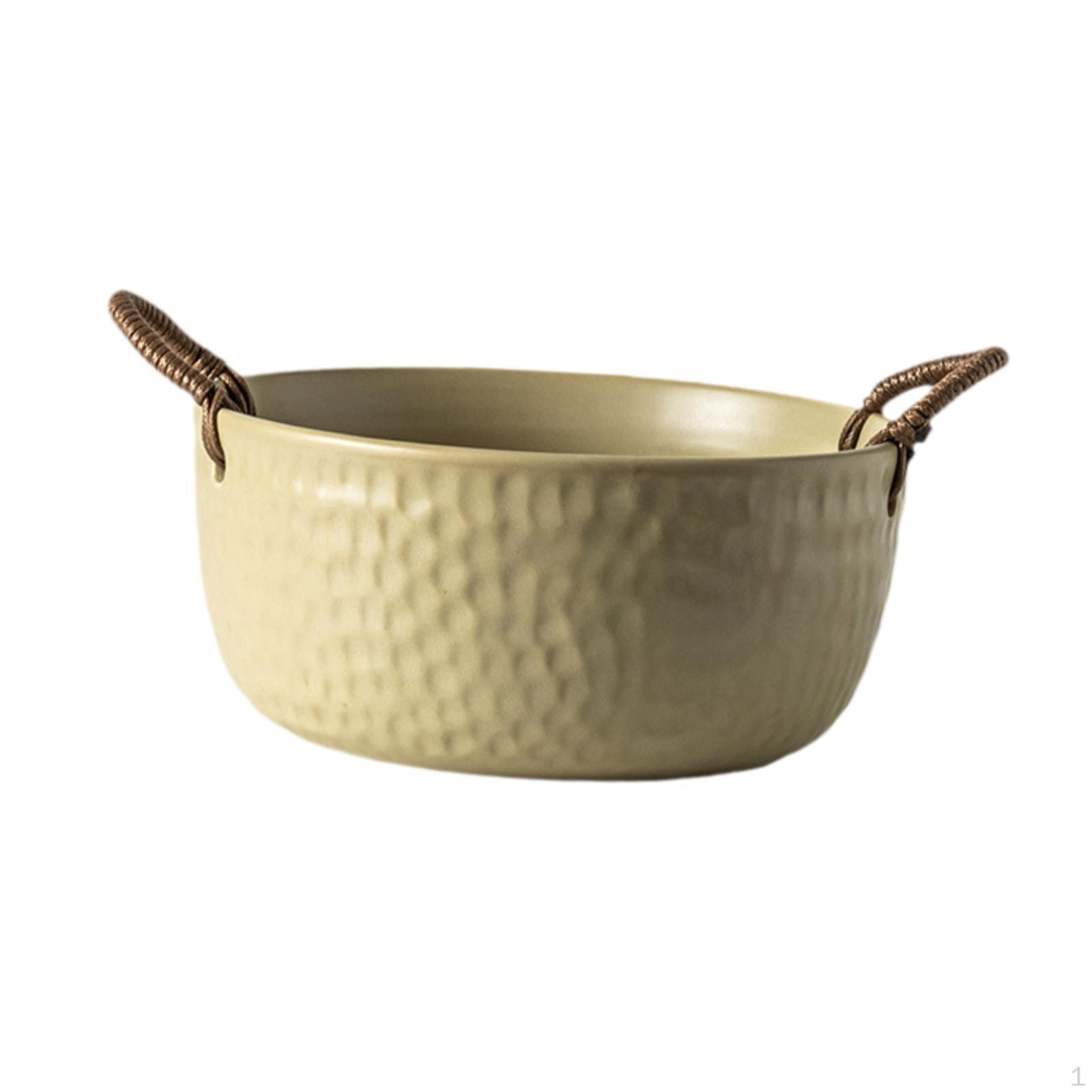 

Суповая миска японский рамен с двойной ручкой декоративные горшки классическая фарфоровая сервировка Style B