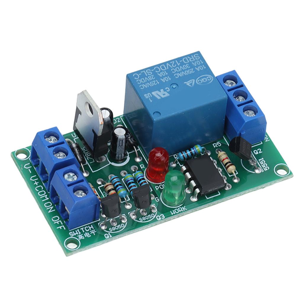 Relay Module 2 Button Switch ON OFF High Level Trigger Circuit Power Board DC 12V K71RS