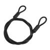 1m/1.5m/2m Bike Lock Luggage Safety Guard Anti-theft Chain Locks Rope Double Loop for Bicycle Motorcycle Cycling