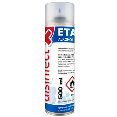 ETHANOL Diluted Ethyl Alcohol DISINFECT 99 Spray 500ml