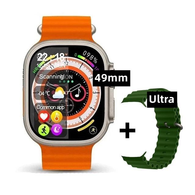 Gps Smartwatch 49mm Ultra 9 Połączenie Bluetooth Nfc Kompas Śledzenie Trasy Ip68 Smartwatch Microwear U9 Ultra Smart Watch Dla Mężczyzn Kobiet