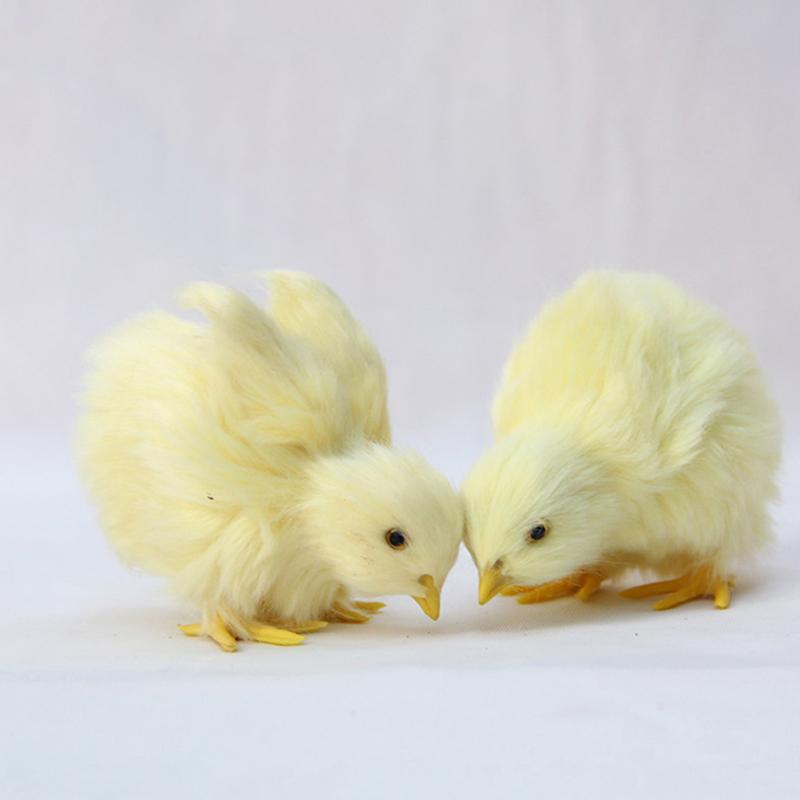 Realistische Plüschtierpuppe Simulation Küken Weiches Plüschtier Kinder Kognition Hühnermodell Sound Huhn Ostergeschenk Kinderspielzeug