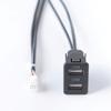 6pinový USB port Autonavigace USB rozhraní Duální USB panel 6pinový konektor