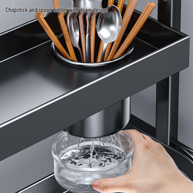 Bieying 3-Tier Kitchen Countertop Organizer