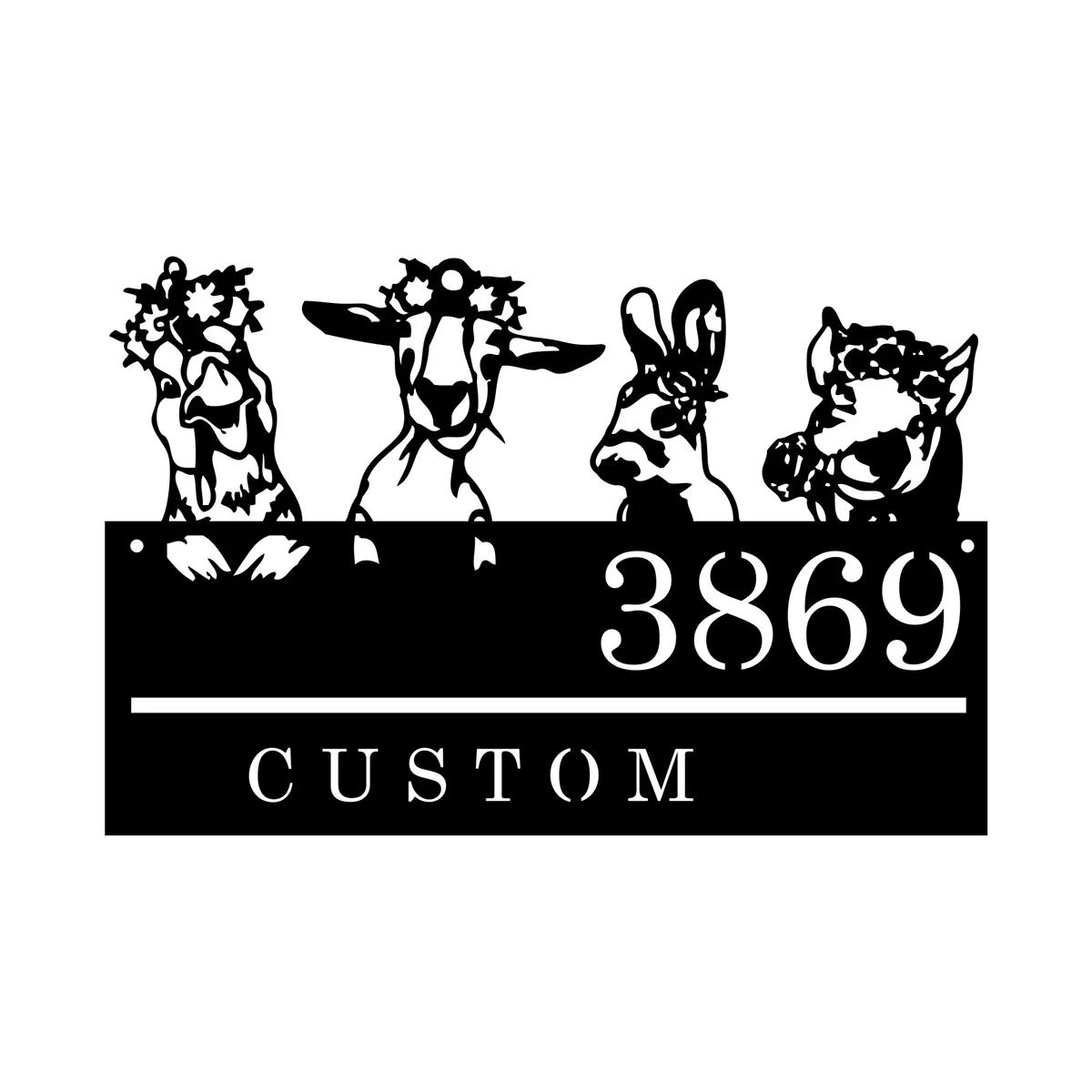 

Personalized Metal Farm Gate Sign, Ranch Entrance Decor, Large Custom Name Plate чёрный