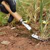 Sarchiatore da Giardino in Acciaio Inossidabile con Manico in Legno Rimozione Manuale delle Erbacce Taglierino Strumenti Estrattore Denti di Leone Sarchiatore Multifunzione Trapianto