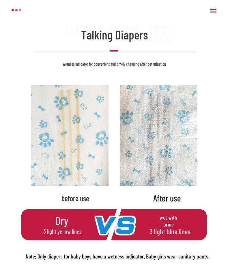 Universal Pet Diaper Pads: Polite Pee Protection for Male & Female Dogs