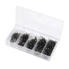50pc/box Stainless Steel Fishing Connector Pin Bearing Rolling Swivel with Snap Fishhook Lure Accessories 2025