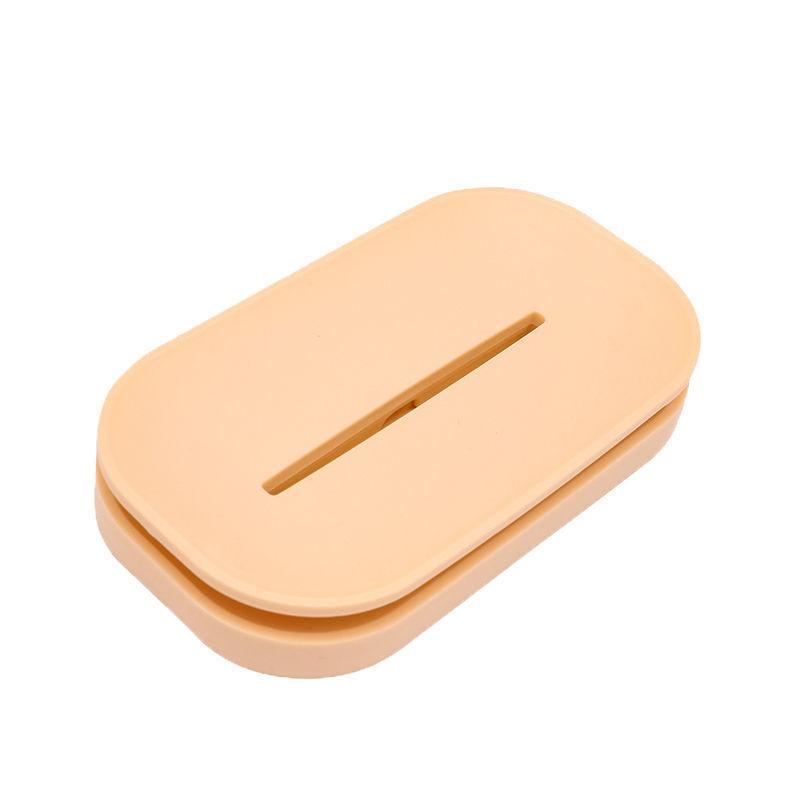 

Креативный двухслойный ящик для хранения мыла, съемный держатель для мыла в ванной, сливная мыльница, мыльница, мыльницы оранжевый