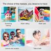 Kids Swimming Goggles No Leaking Pool Goggles with Ear Plugs Nose Clip for Children From 4 To 15 Years Old