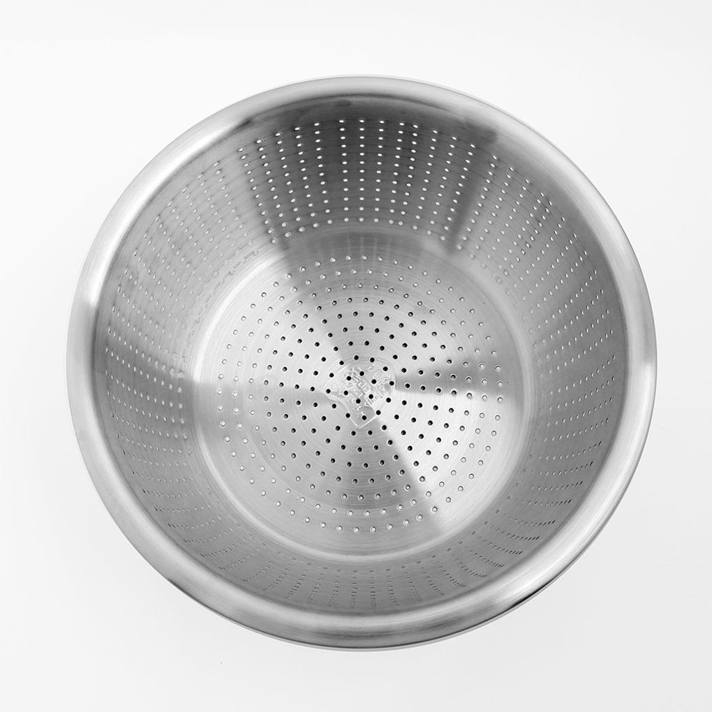 Kitchenware Perforated Stainless Steel Tray (30cm) Fruit Basket